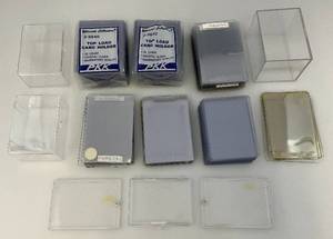 lot 139 image: Misc. Trading Card Sleeves, Plastic Cases And More