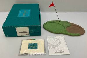 lot 152 image: EST. $45.00-$75.00 Vintage WDCC Canine Caddy Golf Base  With COA In Original Box
