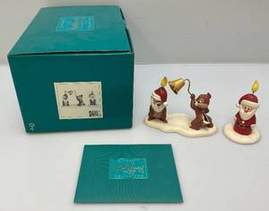 lot 198 image: EST. $300.00-$400.00 Vintage WDCC Little Mischief Makers Chip N Dale Figurines  With COA In Original Box