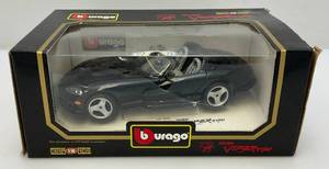lot 205 image: Bburago 118 Scale Die Cast Dodge Viper RT10 Black (NIB)