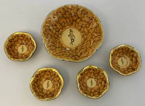 lot 227 image: Vintage Planters Mr. Peanuts Peanut Trays