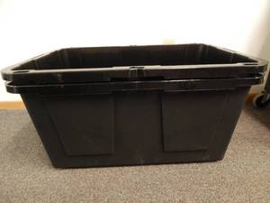 lot 31 image: 2 Greenmade Storage Bins withNO LIDS, 27 Gallon