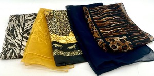 lot 108 image: Set of Fashion Scarves, Made in Italy