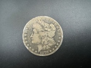lot 3 image: 1878 7TF Morgan Silver Dollar