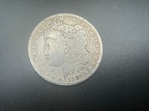 lot 9 image: 1880-S Morgan Silver Dollar