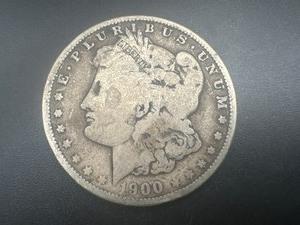 lot 20 image: 1900-O Morgan Silver Dollar