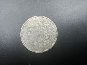 lot 27 image: 1921-D Morgan Silver Dollar