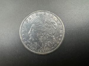 lot 28 image: 1921-S Morgan Silver Dollar