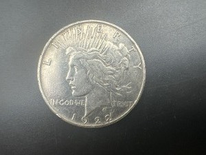 lot 44 image: 1922-S Peace Silver Dollar