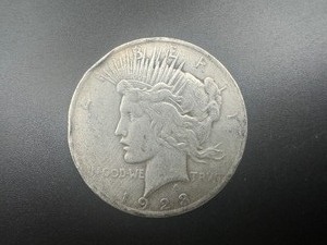 lot 54 image: 1923 Peace Silver Dollar