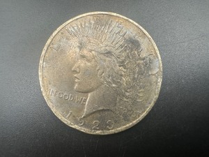 lot 55 image: 1923 Peace Silver Dollar