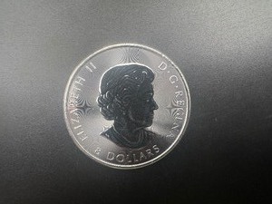 lot 64 image: 2018 BU Canadian 1.25 Oz. .9999 Silver Buffalo $8 Coin