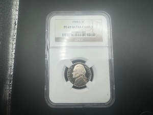 lot 99 image: 1998 S 5C NGC PF 69 Ultra Cameo