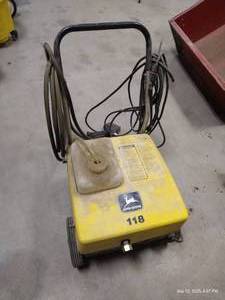 lot 6 image: John Deere Pressure Washer