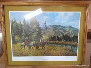 lot 11 image: Signed & Numbered Print - Morning Lite by Gerry Metz
