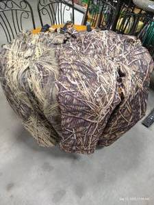 lot 19 image: (2) Camo Hunting Bibs