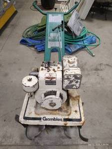 lot 38 image: Gambles 8HP Brute II Tiller