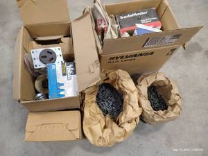lot 56 image: Large Lot Electrical Parts - Outlets, Etc