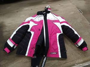lot 2 image: Nice Arctic Cat XL Jacket  Bibs