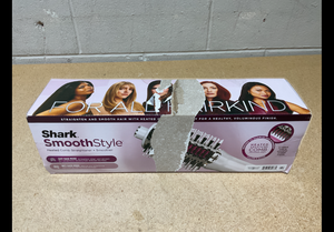 lot 11 image: Shark SmoothStyle Heated Comb Blow Dryer Brush