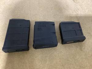 lot 313 image: LOT OF 3 Miscellaneous PMAG Magazines ALL 7.62