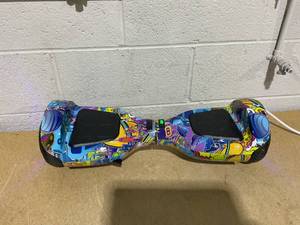 lot 100 image: Gotrax Edge Galaxy Hoverboard
