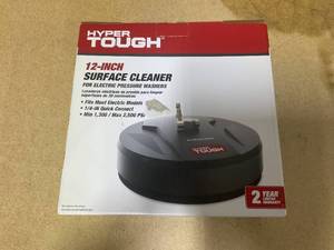 lot 448 image: Hyper Tough 12 inch Surface Cleaner, Pressure Washer Attachment