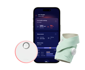 lot 93 image: Owlet Dream Sock- FDA-Cleared Smart Baby Monitor with Live Health Readings & Notifications - Mint