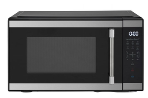 lot 78 image: Hamilton Beach 1.1 cu ft Countertop Microwave Ovens, Black and Stainless Steel