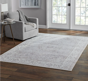 lot 140 image: Members Mark Everwash Washable Area Rug, 66x 96