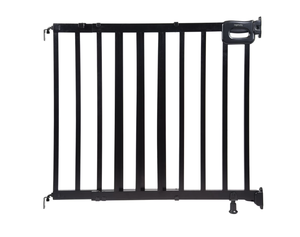 lot 161 image: Ingenuity Stairway 48W Series Safety Pet and Baby Gate, 30-48 Wide, 32 Tall - Black