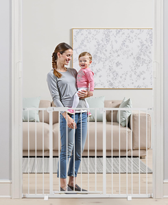 lot 165 image: VEVOR Baby Gate, 26-48 Inches Adjustable Width, 36 Inches High Dog Gate