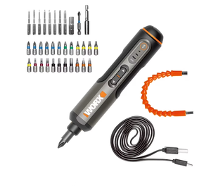 lot 201 image: Worx 4V 3-Speed Cordless Screwdriver