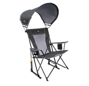 lot 213 image: GCI Outdoor SunShade Rocker Camp Chair
