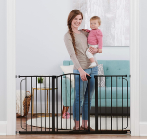 lot 175 image: Regalo 58-Inch Home Accents Super Wide Walk Through Baby Gate
