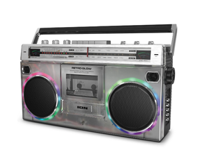 lot 229 image: ION Retro Glow Bluetooth Boombox