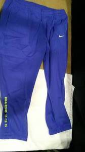 lot 182 image: 2 Nikes Womens Blue Training Sweats Size XXL MSRP $100