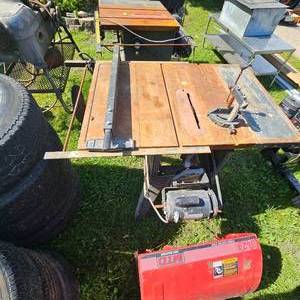 lot 3 image: 2-Sears Craftsman Table Saws