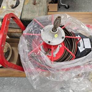 lot 40 image: Commercial 50ft Sewer Snake