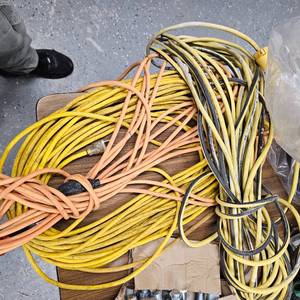 lot 41 image: 3-Commercial Extension Cords-50ft and 100ft