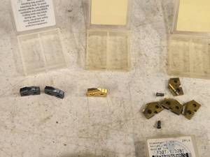 lot 770 image: Lot of (7) Allied Machine & Engineering REGRIND Spade Drill Tips