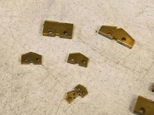 lot 778 image: Lot of (6) Spade Drill Tips