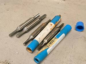 lot 821 image: Lot of (6) Carbide Tipped Straight Plunge