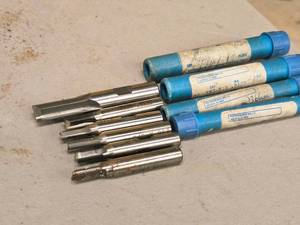 lot 819 image: Lot of (6) Carbide Tipped Straight Plunge (in original packaging)