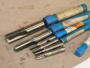 lot 820 image: Lot of (6) Carbide Tipped Straight Plunge (in original packaging)