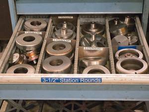 lot 746 image: Lot of (1 Drawer) Dies and Punches