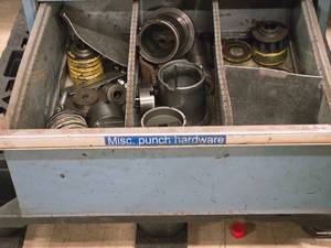 lot 748 image: Lot of (1 Drawer) Misc. Punch Hardware