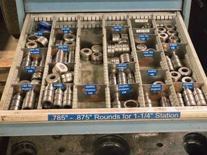 lot 751 image: Lot of (1 Drawer) Dies and Punches
