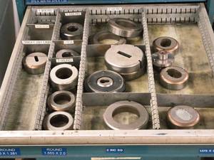 lot 754A image: Lot of (1 Drawer) Dies and Punches