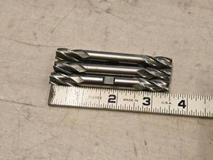 lot 868 image: Lot of (3) - 38 4 Flute Double Sided HSS End Mill
